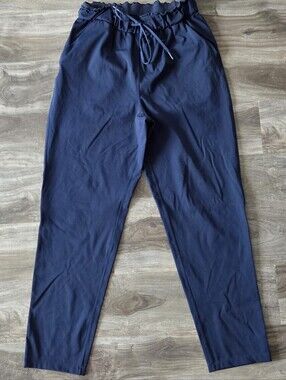 lululemon athletica Navy Drawstring Jogger Pants